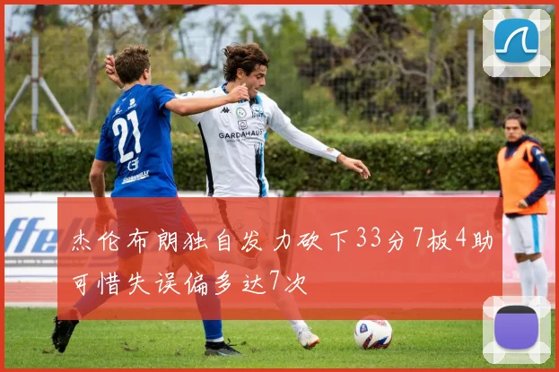 杰伦布朗独自发力砍下33分7板4助可惜失误偏多达7次